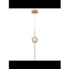 Eurofase BARLETTA 39463-029 1-Light Brass Anodized Aluminum 7W LED Pendant