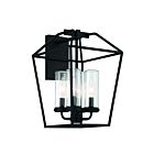 Eurofase Bastille 41958-018 4-Lights Satin Black 240W Outdoor Wall Sconce