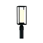 Eurofase Ren 41963-012 1-Light Satin Black 60W Light Post