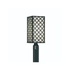 Eurofase Clover 42700-012 Black 37W LED Post Lantern