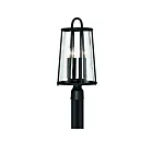 Eurofase Daulle 42723-011 4-Lights Satin Black 240W Light Post