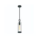Eurofase lighting 42727-019 1-Light 60W Satin Black Mini Pendant