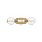 Eurofase 46809-023 3-Lights 13W Atomo Gold Vanity Light