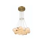 Eurofase 46914-019 19-Lights 96W Gold LED Chandelier