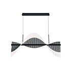 Eurofase 47126-022 144-Lights 72W Matte Black LED Chandelier