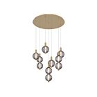 Eurofase 47191-013 7-Lights 90W Gold LED Chandelier