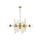 Eurofase 47222-014 9-Lights 540W Gold Chandelier