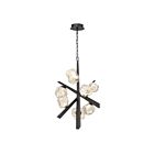 Eurofase 47234-024 7-Lights 17W Matte Graphite LED Chandelier