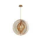 Eurofase Lighting ABRUZZO 31872-010 60W Wood Round Pendant