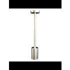 Focus Industries RXS12PFPL24SS Stainless Steel 3W Rod Pendant