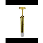 Focus Industries SL1510PS2L24BRS Brass 3W Starlight Cylinder Pendent