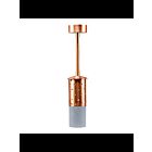 Focus Industries SL15PS2L12COP Copper 3W Starlight Cylinder Pendent