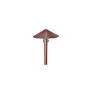 Focus Industries Al-19-Hhah-Cop 20W Unfinished Copper LED Hammered Hat Post Light