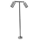 Focus Industries BQ-TCD03 2-lights 14W Stainless Steel BBQ Light with Twin Heads