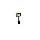 Focus Industries Dl-15-SmLEDpr412V-Blt 20W Black Texture Directional Small Aluminum Flood Light