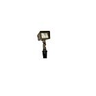 Focus Industries Dl-15-SmLEDpr412V-Blt 20W Black Texture Directional Small Aluminum Flood Light