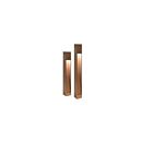 Focus Industries Pl-23-28LEDpblt 4W Black Texture LED Square Aluminum Bollard