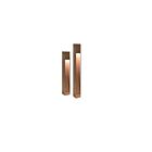 Focus Industries Pl-23-28LEDpblt 4W Black Texture LED Square Aluminum Bollard