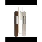 Focus Industries PL-23-S2WDM-24LEDPBLT Black texture 4W LED Square Aluminum Bollard Path Light