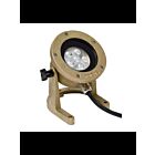Focus Industries SL-11-LEDM1140BRS Brass 11W LED Cast Brass Underwater Light