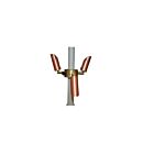 Focus Industries Ul-03-Blt 1.5W Black LED Umbrella Aluminum Bullet Light