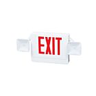 Fulham FHEC31WR White 10W Micro LED Exit and Emergancy Light with Red Letter