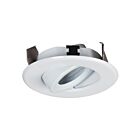 Galaxy Lighting 207WH White and Chrome Recessed Trim