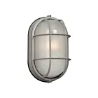 Galaxy Lighting 305013SA 100W Satin Aluminum Outdoor Marine Light