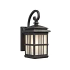 Galaxy Lighting 320440BK 100W Black Outdoor Wall Mount