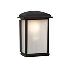Galaxy Lighting 320490BK 60W Black Outdoor Wall Mount