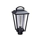 Galaxy Lighting 324833BK 1-Light 100W Black Outdoor Post Light