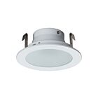 Galaxy Lighting 416WH 35W White and Frosted Glass Recessed Light