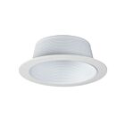 Galaxy Lighting 508WH Chrome and Glossy White Recessed Trim
