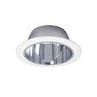Galaxy Lighting 510CH 28W White and Chrome LED Recessed Light