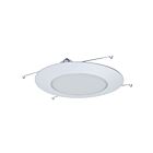 Galaxy Lighting 516WH Brushed Nickel Recessed Trim