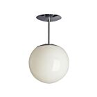 Galaxy Lighting 61008 CHR 100W Chrome Semi Flush Mount