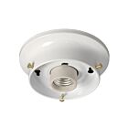 Galaxy Lighting 61035-W White One Light Indoor Ceiling Holder