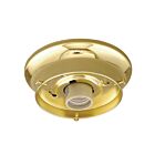 Galaxy Lighting 61038-PB Polished Brass Flush Mount Light Holder