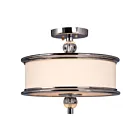 Galaxy Lighting 612066CH 120W Chrome Semi Flush Mount