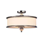 Galaxy Lighting 612068CH 180W Chrome Semi Flush Mount