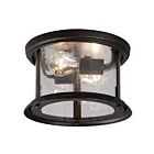 Galaxy Lighting 612302ORB 120W Oil Rubbed Bronze Flush Mount