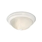 Galaxy Lighting 625031WH 80W White Flush Mount