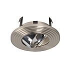 Galaxy Lighting 633BN-CH 50W Brushed Nickel and Chrome Recessed Light