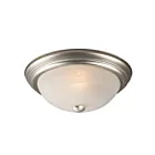 Galaxy Lighting 635032PT 120W Pewter Flush Mount