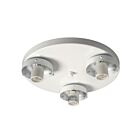 Galaxy Lighting 635141-H-W Glossy White Ceiling Holder