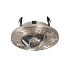 Galaxy Lighting 638BN-CH 50W Brushed Nickel and Chrome Recessed Light