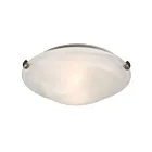 Galaxy Lighting 680112MB-PT 120W Pewter Flush Mount
