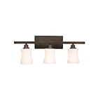 Galaxy Lighting 710153ORB 3-Lights 300W Oil Rubbed Bronze Bath Vanity Light