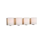 Galaxy Lighting 710234BN 4-Lights 400W Brushed Nickel Bath Vanity Light