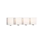 Galaxy Lighting 710234CH 4-Lights 400W Chrome Bath Vanity Light